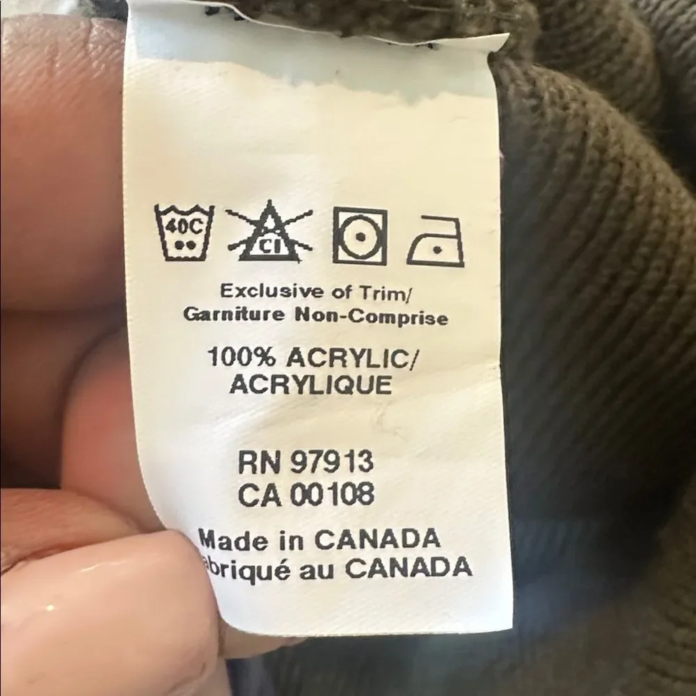 Mountain Standard Olive Beanie Hat O/S